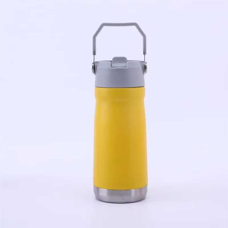 Portable High Quality 550ml 650ml  Vacuum Flask Thermoses Stainless Steel Water Flask Drink Bottle with Handgrip