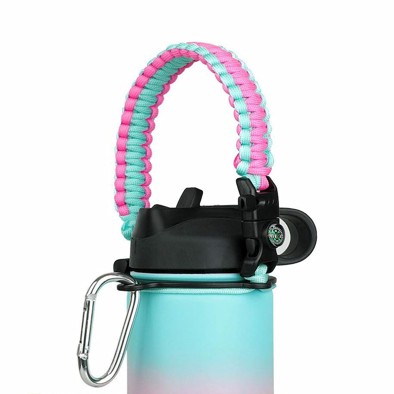 Colorful umbrella rope for thermos